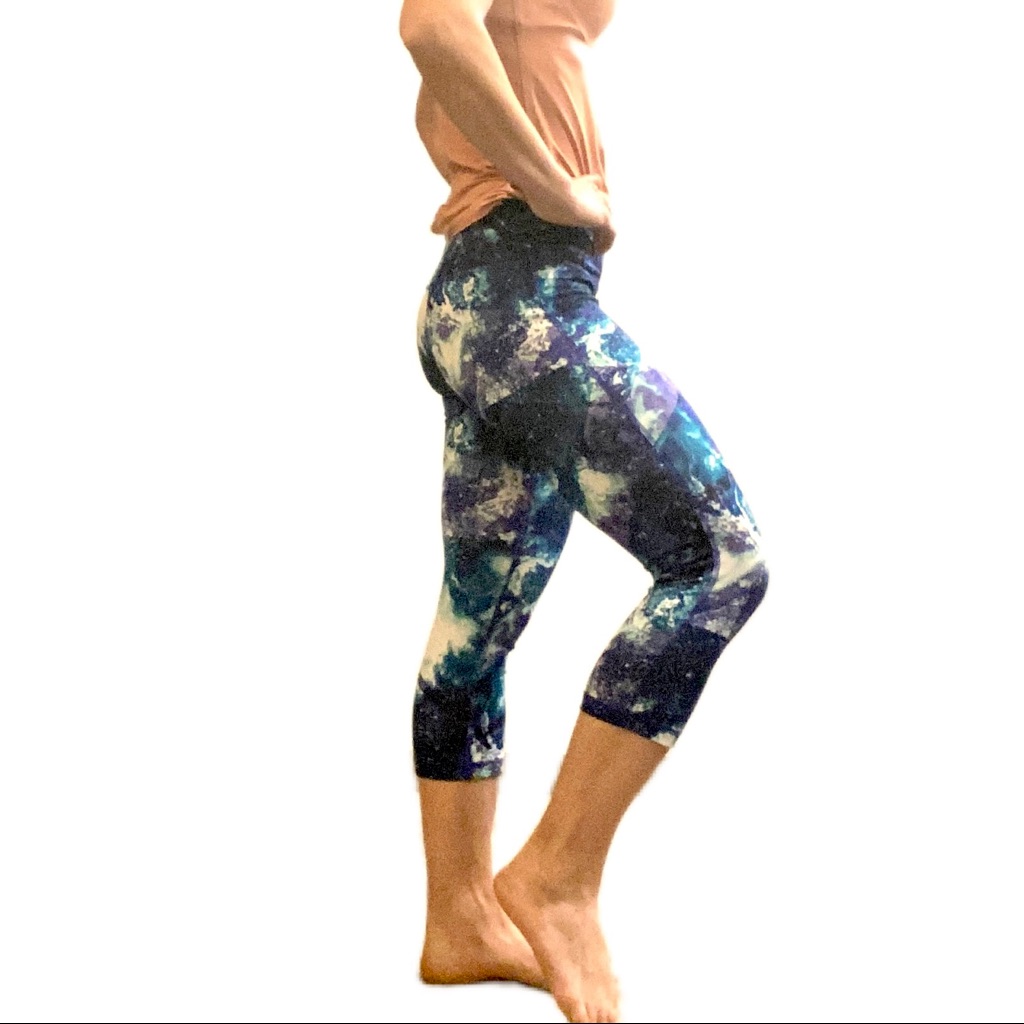 Tek Gear Multicolored Athletic Capri Pants